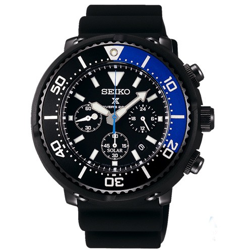 SEIKO Prospex Diver Scuba 2017 Limited Edition นาฬิกาข้อมือผู้ชาย สายยาง รุ่น SBDL045J (สีดำ)