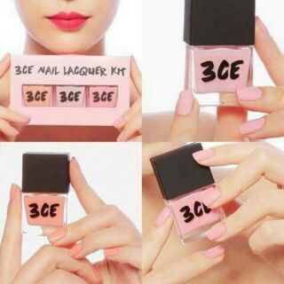 3CE PINK RUMOUR NAIL LACQUER KIT แท้