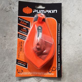 เต๊าตีเส้น pumpkin ยาว30m สีฝุ่นแดง