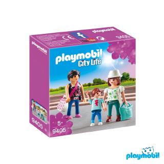 Playmobil 9405  Shopping2 Shoppers แอ็คชั่นฟิกเกอร์  ช้อปปิ้ง2 ลูกค้า