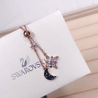 พร้อมส่งสร้อยคอ Swarovski กล่องถุง ใบser ครบ