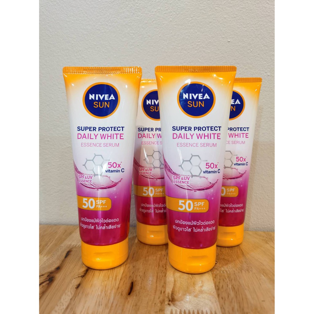 nivea sun super protect daily white essence serum