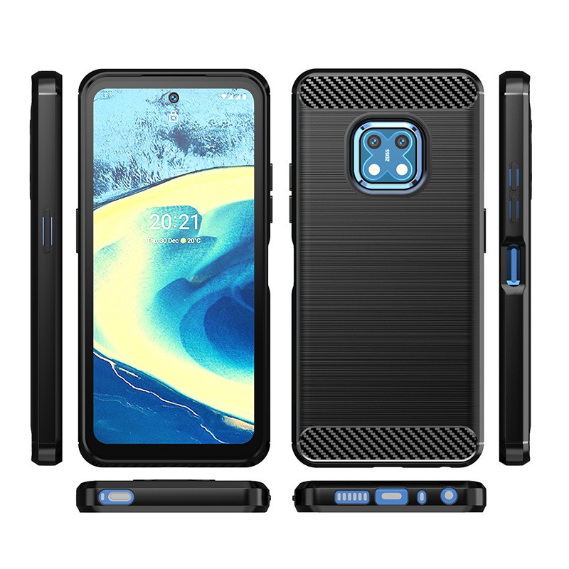 เคสโทรศัพท์แบบนุ่มสําหรับ Nokia XR20 ปลอก Nokia X5 X6 X7 X71 X10 X20 G10 G20 ซิลิโคนกันกระแทกสีดํากรณีฝาครอบ