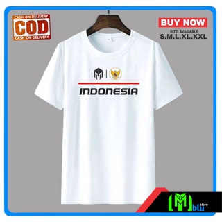 เสื้อยืด T-shirt T-SHIRT INDONESIA Cotton COMBED 30S - 002