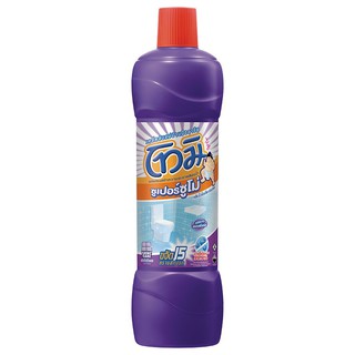 ✨ขายดี✨ โทมิ น้ำยาล้างห้องน้ำ สีม่วง ขนาด 850 มล. Tomi Bathroom Cleaner super sumo Violet Size 850 ml.