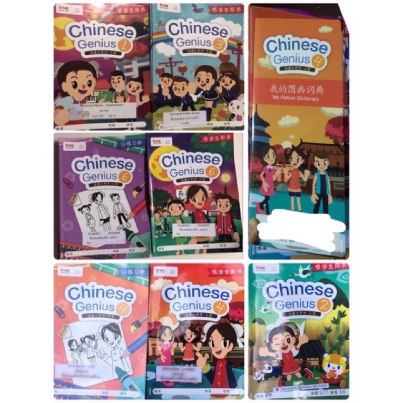 chinese genius มือสอง ภาษาจีน สำหรับเด็ก my picture dictionary