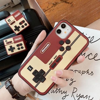 Nintendo gamepad เคส iphone 11 pro max Xr เคสไอโฟน Xs X 7 8 plus case คุ้มครองเต็มรูปแบบ นิ่ม i11 i7plus i8 ix SE2020