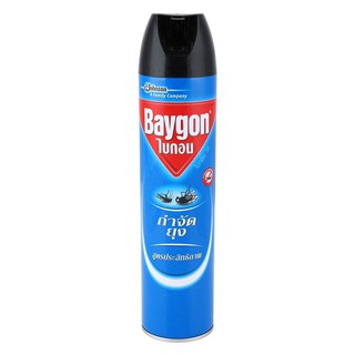 สเปรย์กำจัดยุง BAYGON เหลือง 600 มล.  SPRAY KILLER MOSQUITOES BAYGON 600ML