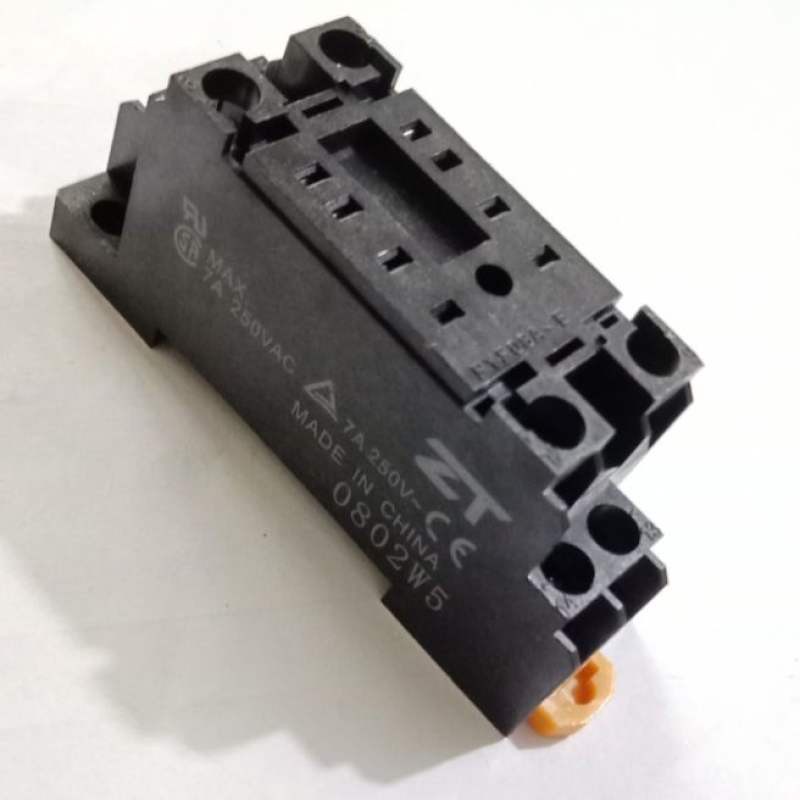 (แพ็ค1ตัว/5ตัว) PYF08A-E ซ็อกเก็ต รีเลย์ 8ขา สำหรับMY2,H3Y-2 SOCKET RELAY PYF08A ซ็อกเก็ต รีเลย์ 8ขา