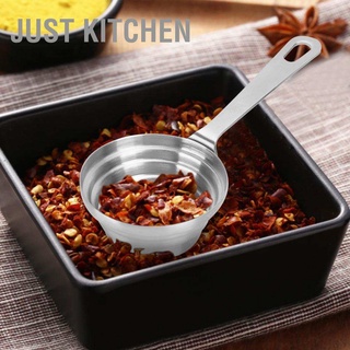 Just Kitchen Stainless Steel Measuring Spoon with Scale for Baking Household Office Use