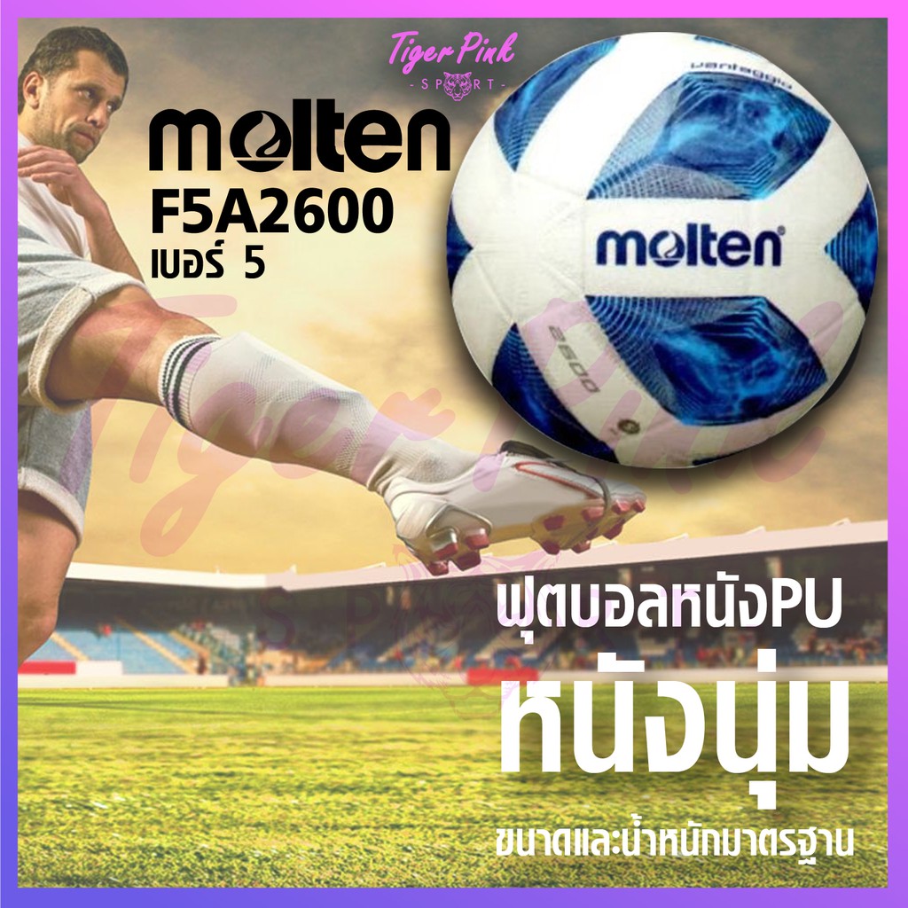 ลูกฟุตบอล Molten รุ่น F5V2600
