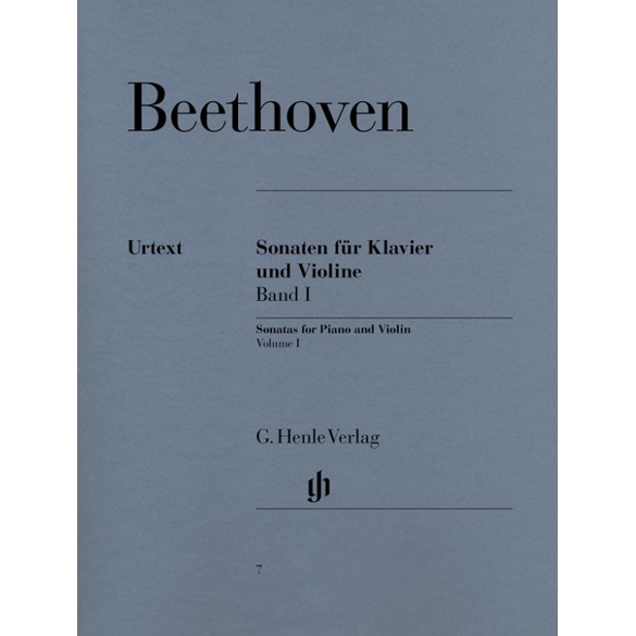 BEETHOVEN Violin Sonatas, Volume I (HN7)