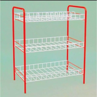 ชั้นคว่ำจาน 3 ชั้น ขนาด( 56x33.5x69.5cm.)ชั้นลวดคว่ำ