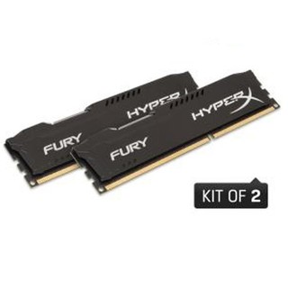 RAM KINGSTON DRAM HyperX FURY Memory Black Model : HX316C10FBK2/16