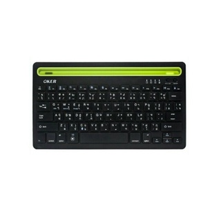 OKER Keyboard Bluetooth K-3280 คีย์บอร์ดบูลทูธ รองรับระบบ Android,iOS,Windows,Mac - WHITE