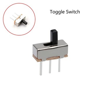 1pcs Interruptor on-off Mini Slide Switch SS12D00G4 SPDT 1P2T 2 Position 3 Pin PCB Panel Vertical Toggle Switch Handle