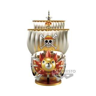 BANPRESTO ONE PIECE MEGA WCF THOUSAND SUNNY SPECIAL!! GOLD COLOR