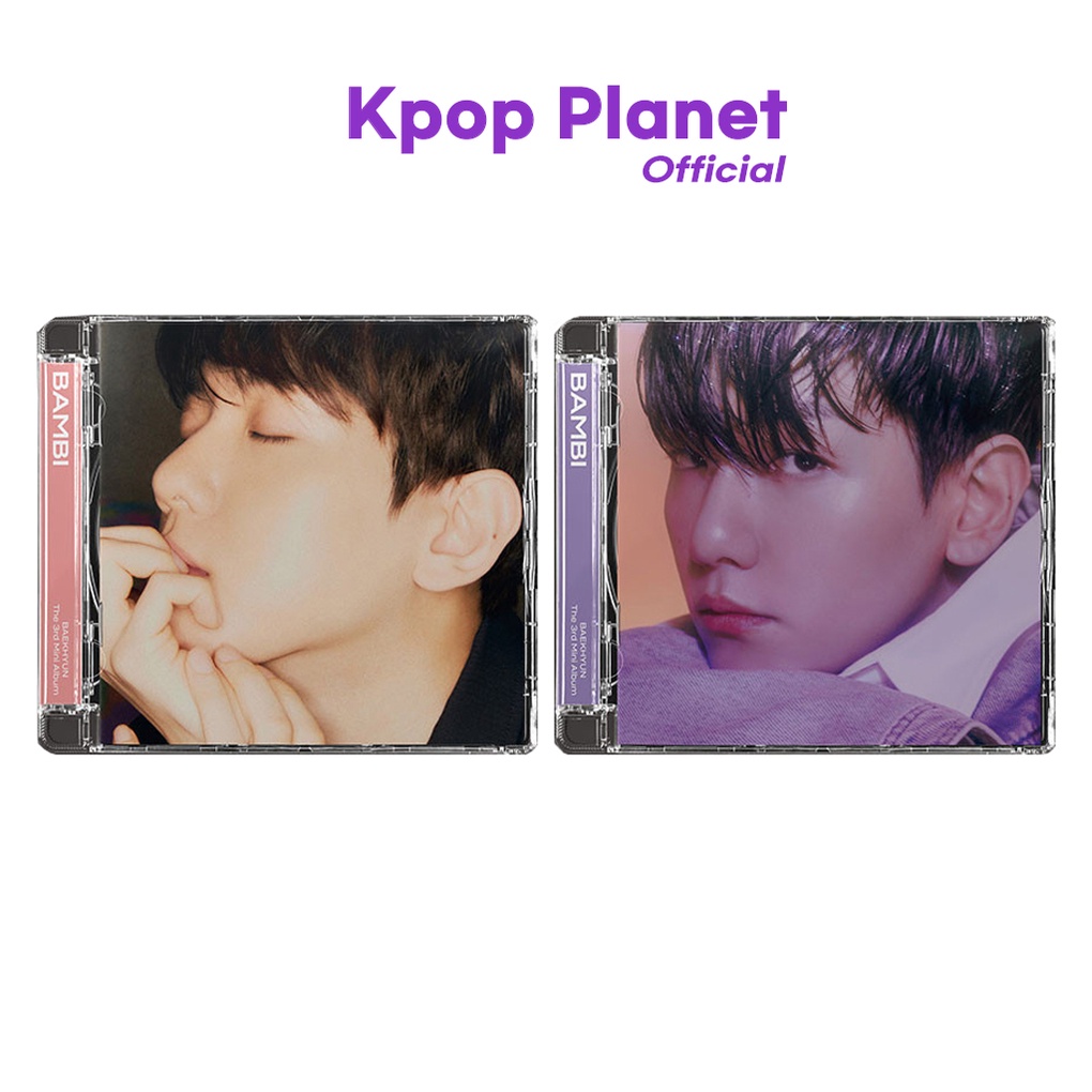 [JEWEL CASE Ver.] EXO BAEKHYUN - 3rd Mini Album [Bambi]