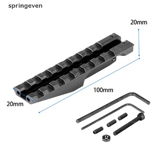 [springeven] ใหม่ รางกล้องมองหลัง AK 1913 Picatinny สําหรับล่าสัตว์ 1 ชิ้น