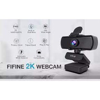 กล้องเว๊บแคมFIFINE K420 2K COMPUTER WEBCAM กล้องบันทึกวีดีโอ กล้องคอมพิวเตอร์ ของแท้ มือ1 รับประกัน 1 ปี สินค้าพร้อมส่ง