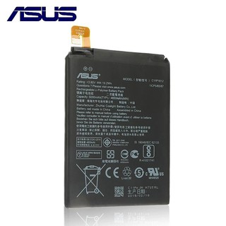 Asus ZenFone 3 แบตเตอรี่สำหรับ ASUS ZE553KL ZenFone 3 Dual Z01HDA SIM LTE ซูม S C11P1612 5000mAh