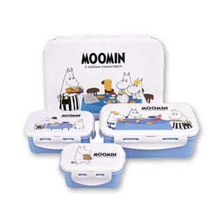 ซุปเปอร์ล็อค ชุด กล่องอาหารลายมูมิน 8 ชิ้น101220Super Lock Moomin Set 8 PCS Super Lock Moomin Food Box Set 8 PCS 101220