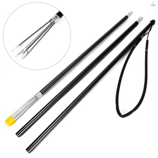 Mysports 3-Piece Fishing Harpoon Aluminum Alloy Fishing Gaff Hook