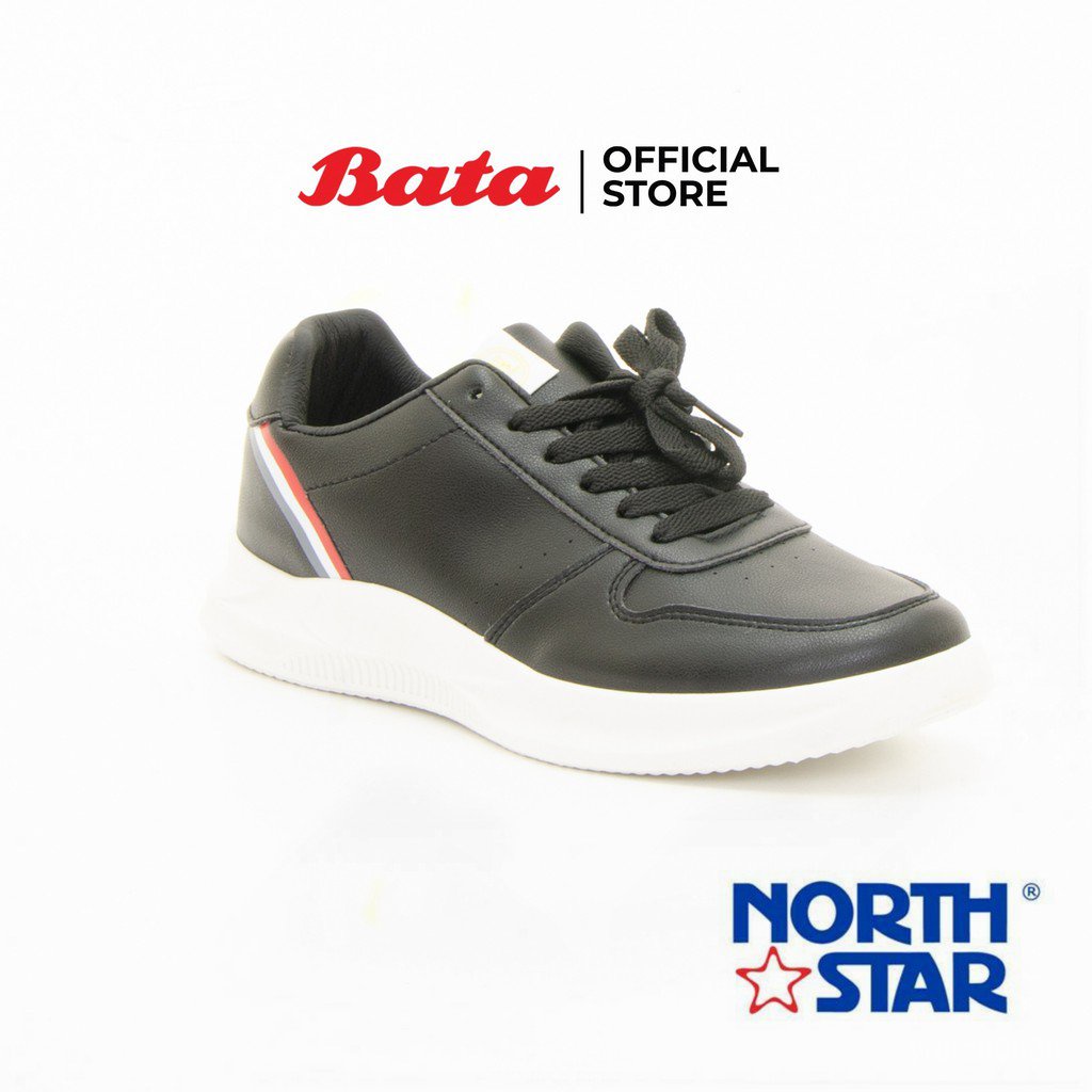 ร้านค้าเล็ก ๆ ของฉันBata North Star Men's Lace up Sneakers รองเท้าผ้าใบสำหรับผู้ชาย รุ่น Dark สีดำ 8216022ยินดีต้อนรับสู