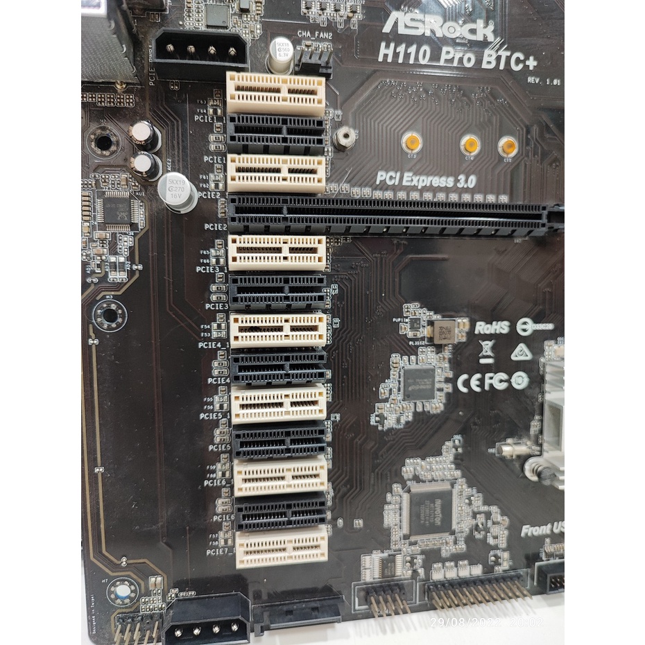 Asrock H110 Btc Pro รองรับvga13ใบ มีกล่อง Mayjaa555 Thaipick