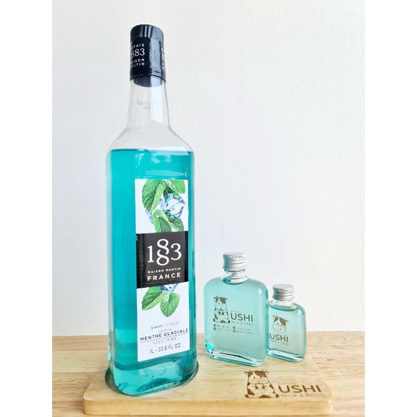 ไซรัปกลิ่นไอซ์มิ้นต์ Iced Mint [> แบ่งขาย <] 1883 Syrups made in France 🇨🇵