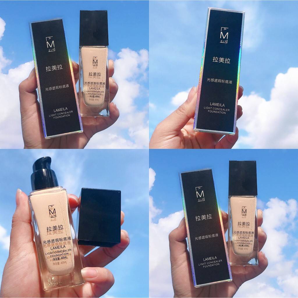 C.157 คอนซีลเลอร์Lameila 3020 คอนซีลเลอร์ ผสม รองพื้น  ผิว กระจ่างใส จุดด่างดํา ปกปิดริ้วรอย ใต้ตาดำ