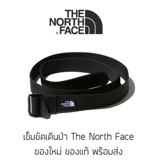 เข็มขัดเดินป่า The North Face - Black Cliub Belt ของแท้ เข็มขัดผ้า เข็มขัดแห้งไว