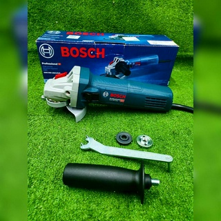 BOSCH เครื่องเจียร์ ไฟฟ้า รุ่น GWS 900-100S 900วัตต์ 220V. ขนาด 4นิ้ว M10 ปรับรอบได้ (Angle Grinder) เจียร์ หินเจีย