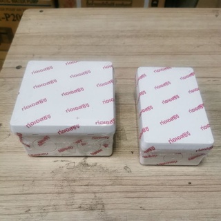 กล่องพักสาย กล่องรวมสาย บ๊อกรวมสาย กล่องกันน้ำ แบบกดปิด ไม่ต…