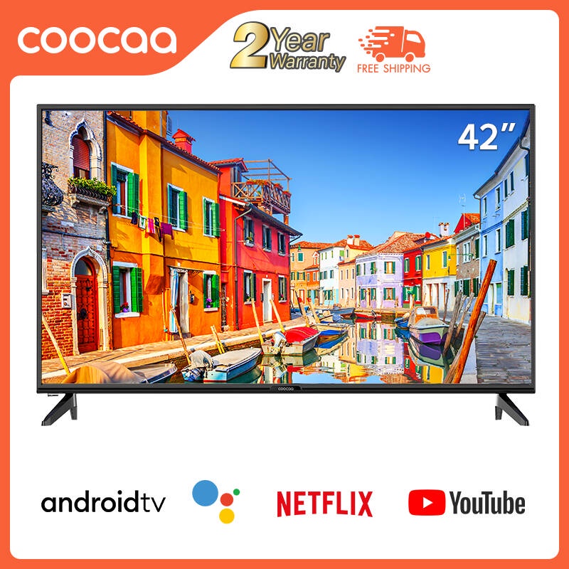 COOCAA 42S3G ทีวี 42 นิ้ว Inch Netflix Smart LED TV รุ่น 42S3G ส่งฟรีทั่วไทย มีของพร้อมส่ง