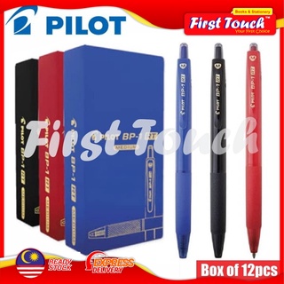 Pilot BP-1RT ปากกาลูกลื่น (0.7 มม. / 1.0 มม.) (1 กล่อง 12 ชิ้น)