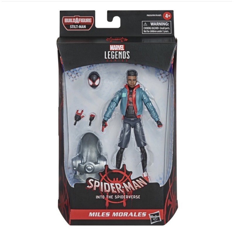 (ของแท้)Marvel Legends Series Spider-man : Into Spider-verse Miles Morales Figure