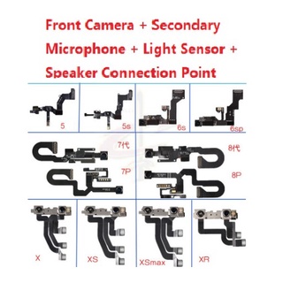 กล้องด้านหน้า สําหรับ 6 6S 7 8 Plus Xr X Xs Max 5C 5S