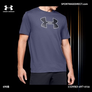 UNDER ARMOUR เสื้อยืดผู้ชาย (1329583-497-กรม)