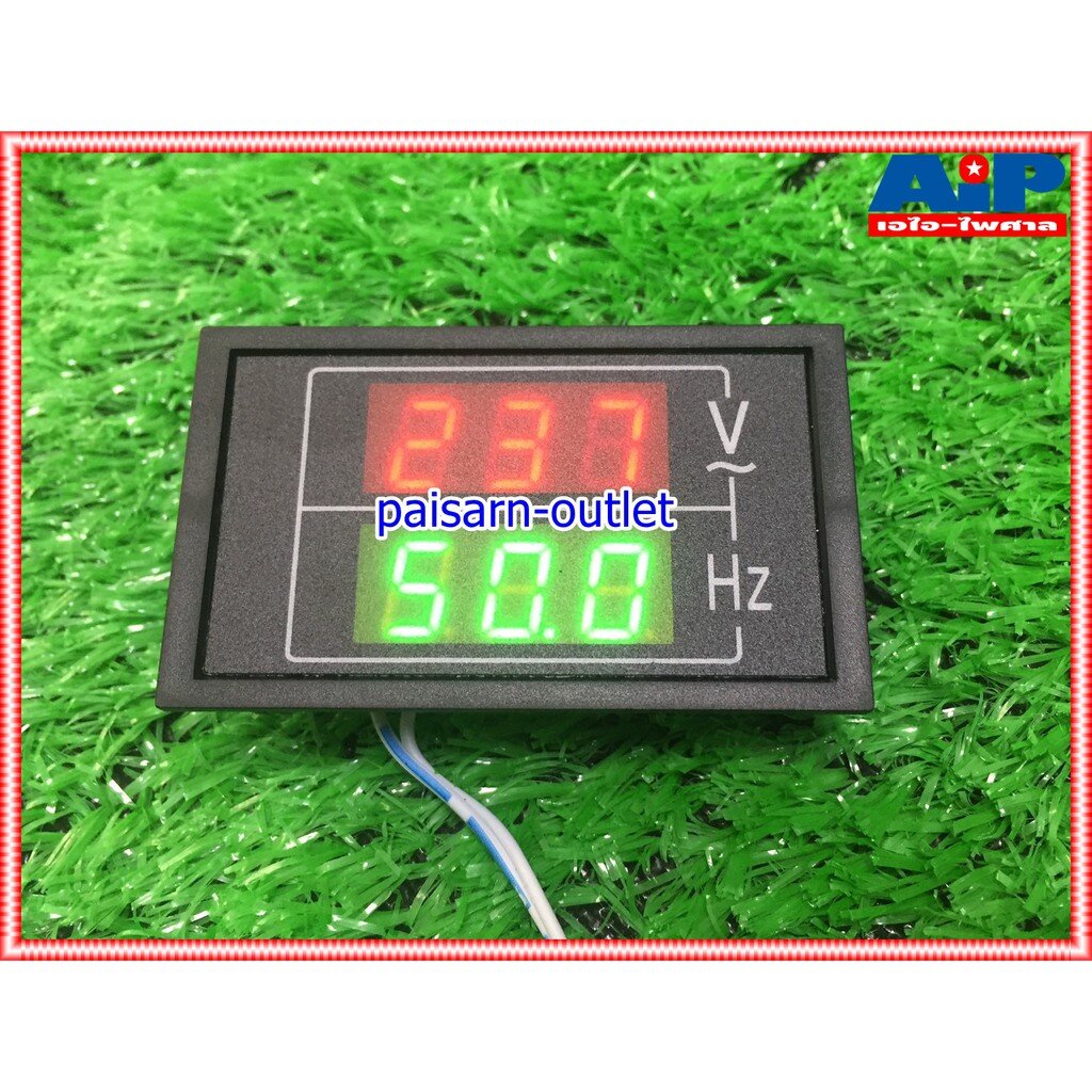 METER AC DIGITAL VAC/HZ DVM-6 อุปกรณ์มิเตอร์ดิจิตอล โวล์ตมิเตอร์ มิเตอร์ DVM6 ดิจิตอล วัตต์มิเตอร์ D