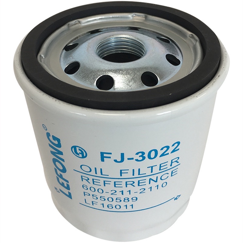 KOMATSU PC130-7 กรองน้ํามันเครื่อง รหัส FJ-3022 / O-1637 600-2110 C-1142 600-21111 909152-0001 90915