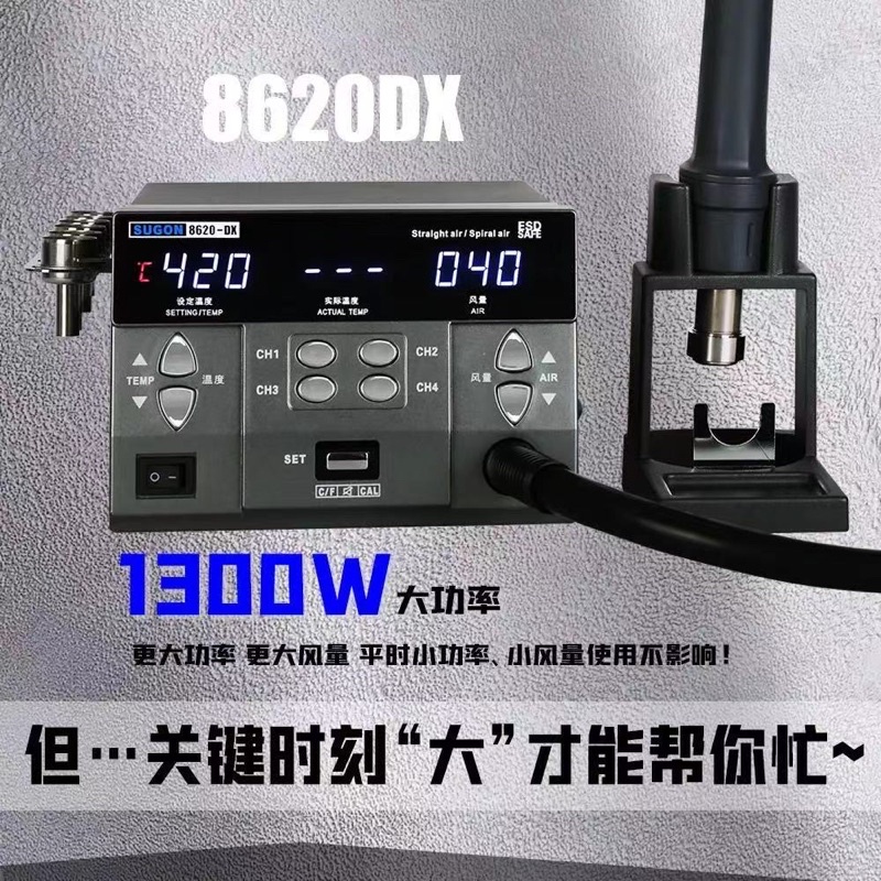 เครื่องเป่าลมร้อน Hot Air -SUGON8620DX  1300W