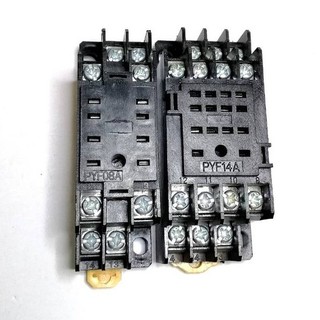 ซ็อกเก็ตรีเลย์ SOCKET PYF 08A 14A