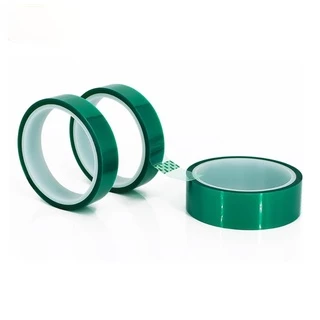 เทป PET สีเขียว ทนความร้อน 33 เมตร ทนอุณหภูมิสูง 33 เมตร สําหรับบัดกรี PCB