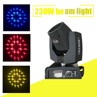 7R 230W beam moving head light professional stage DJ disco 16 channels 14 colors 17Gobos for stage DJ party club