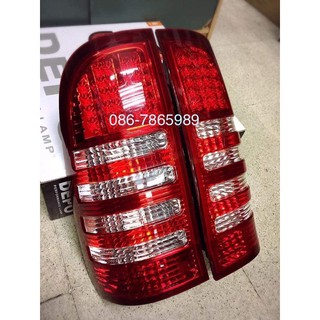 ไฟท้าย ไฟท้ายแต่ง TOYOTA VIGO 2005 2006 2007 2008 2009 2010 LED DEPO