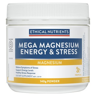 Ethical Nutrients Mega Magnesium Energy and Stress 140g