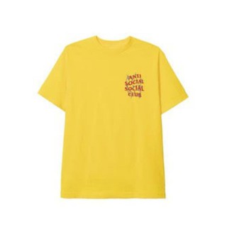 เสื้อยืด Anti Social Social Club Barbara Yellow Tee ของแท้