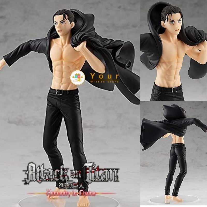 🇯🇵  POP UP PARADE Attack on Titan Eren Yeager, Non-Scale, ABS & PVC Figure ฟิกเกอร์ ผ่าพิภพไททัน
