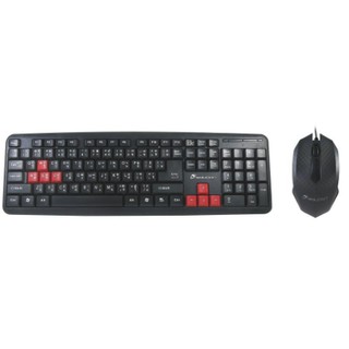 Neolution G11 Combo Keyboard Mouse USB มีสาย คียไทย-อังกฤษ